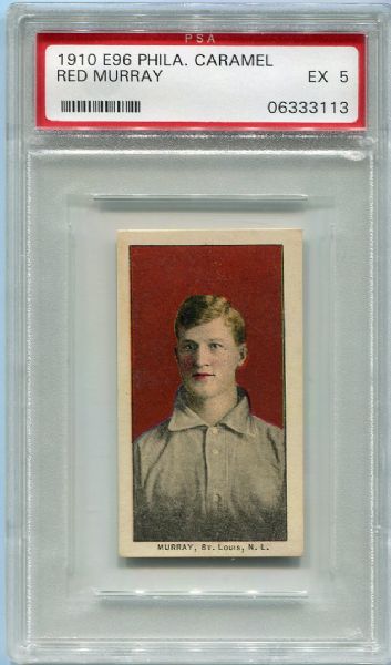 E96 Red Murray PSA 5