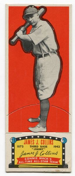1951 Topps Connie Macks All-Stars James Collins VG+