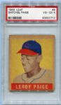 1948 Leaf #8 Satchel Paige SP PSA 4