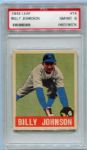 1948 Leaf #14 Billy Johnson PSA 8