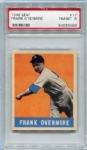 1948 Leaf #17 Frank Overmire PSA 8