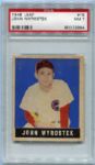 1948 Leaf 19 John Wyrostek SP PSA 7