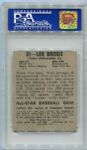 1948 Leaf #31 Lou Brissie PSA 7