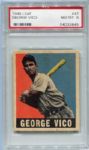 1948 Leaf #47 George Vico PSA 8