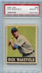 1948 Leaf #50 Dick Wakefield PSA 8