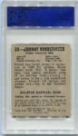 1948 Leaf #53 John Vandermeer PSA 8