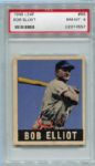 1948 Leaf #65 Bob Elliott PSA 8