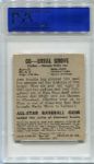 1948 Leaf #66 Orval Grove SP PSA 6