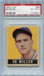 1948 Leaf #68 Ed Miller SP PSA 6