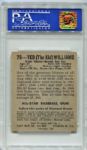 1948 Leaf #76 Ted Williams PSA 6