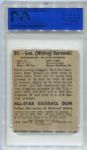 1948 Leaf #81 George Kurowski SP PSA 4