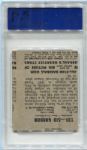 1948 Leaf #93 Bob Feller SP Wrong Back PSA 5 MC