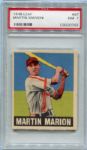 1948 Leaf #97 Martin Marion Rookie PSA 7