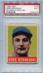 1948 Leaf #102 Gene Hermansk (Correct Spelling) PSA 7