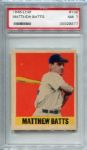 1948 Leaf #108 Matthew Batts SP PSA 7