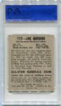 1948 Leaf #117 Joe Gordon PSA 6 Well Centered!