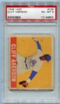 1948 Leaf #136 Cliff Aberson Short Sleeve Variety PSA 6