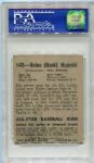 1948 Leaf #149 Henry Majeski SP PSA 4