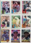 1980's 55 Card Dealer/Grader Lot of Nrmt/Mt Cards From Wax HOFers, Stars, Updates, etc