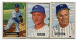 1951 Bowman Baseball Lot of 13 Different - Many Stars & HOFers