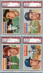 1956 Topps Lot of 12 PSA 7's All Different