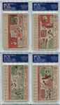 1956 Topps Lot of 12 PSA 7's All Different