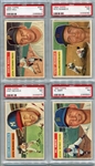 1956 Topps Lot of 12 PSA 7's All Different