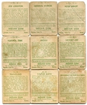 R73 Indian Gum Lot of 34 Different Including Scarcer 
