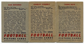 1951 Bowman Football Lot of 14 Different 