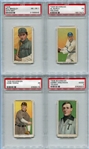 T206 Lot of 12 Sovereign 150 & 350 Backs All PSA Graded