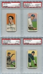 T206 Lot of 12 Sovereign 150 & 350 Backs All PSA Graded