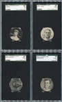 E254 Colgan's Chips Stars of The Diamond Collection of 43 Nearly All Different W/11 HOFers and 3 Tins
