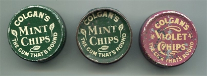 E254 Colgan's Chips Stars of The Diamond Collection of 43 Nearly All Different W/11 HOFers and 3 Tins