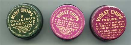 E254 Colgan's Chips Stars of The Diamond Collection of 43 Nearly All Different W/11 HOFers and 3 Tins
