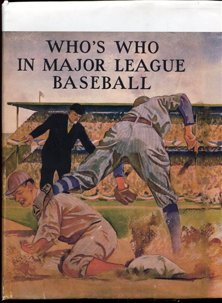 1933 Whos Who in Baseball 1st Edition Excellent Condition