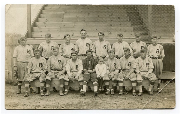 Rockford Wolverines 1913 RPPC
