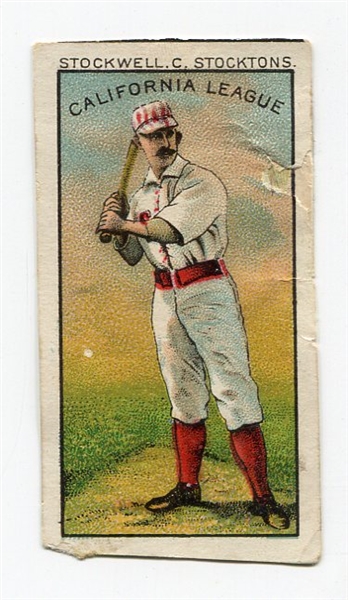 N321 S.F. Hess Paper Stock Stockwell With Bat