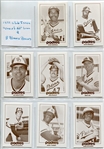 1977 San Diego Padres Team Issued One of 40 Set Plus 8 Blank Back Cards