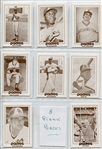 1977 San Diego Padres Team Issued One of 40 Set Plus 8 Blank Back Cards