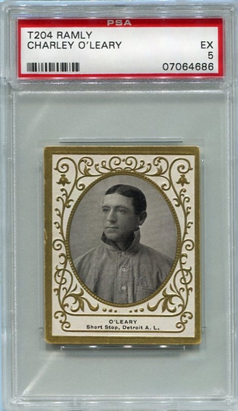 T204 Charley OLeary Detroit  PSA 5