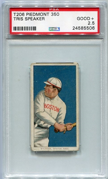 T206 Tris Speaker PSA 2.5