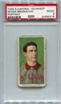T206 Roger Bresnahan Portrait PSA 2 Fact. 649 Overprint