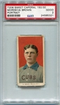 T206 Mordecai Brown Portrait PSA 2