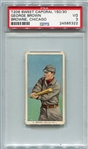T206 George Brown Chicago PSA 3