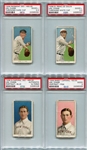 T206 Hal Chase Lot of 4 Different With Different Backs All PSA Graded