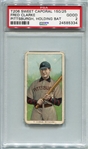 T206 Fred Clarke Holding Bat PSA 2
