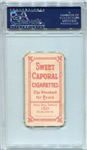 T206 Fred Clarke Holding Bat PSA 2