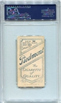 T206 Hughie Jennings One Hand Showing PSA Authentic