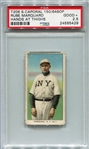 T206 Rube Marquard Hands at Thighs PSA 2.5 Fact. 649 Overprint