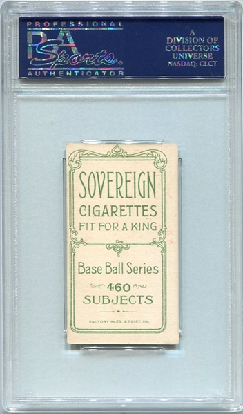 T206 Chief Meyers Sovereign 460 PSA Authentic